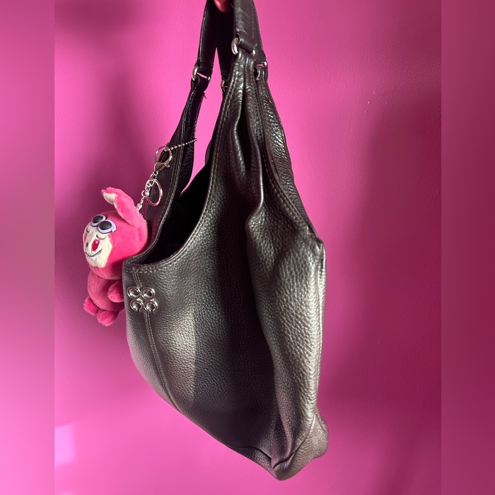 Coach Dark Brown Medium Scout Hobo leather handbag - Picture 4 of 9
